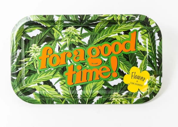 Edie Parker For a Good Time Aluminum Rolling Tray