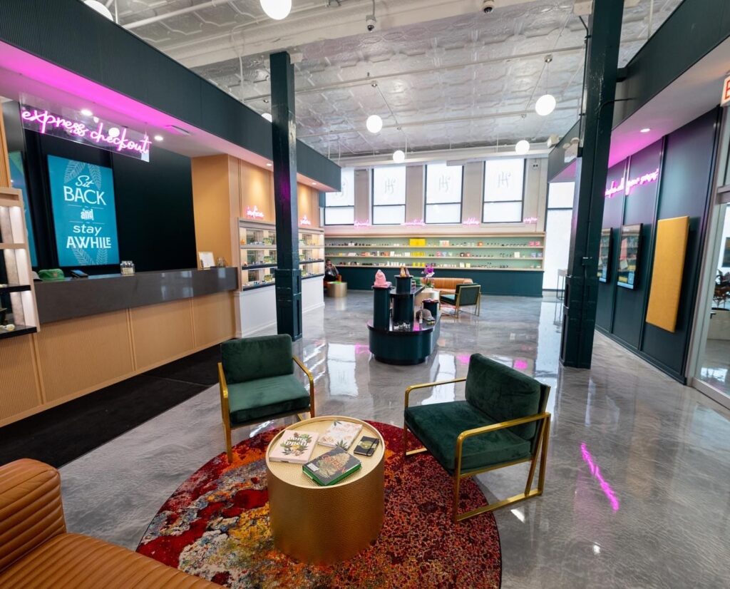 Unique Cannabis Store in Bucktown Illinois 