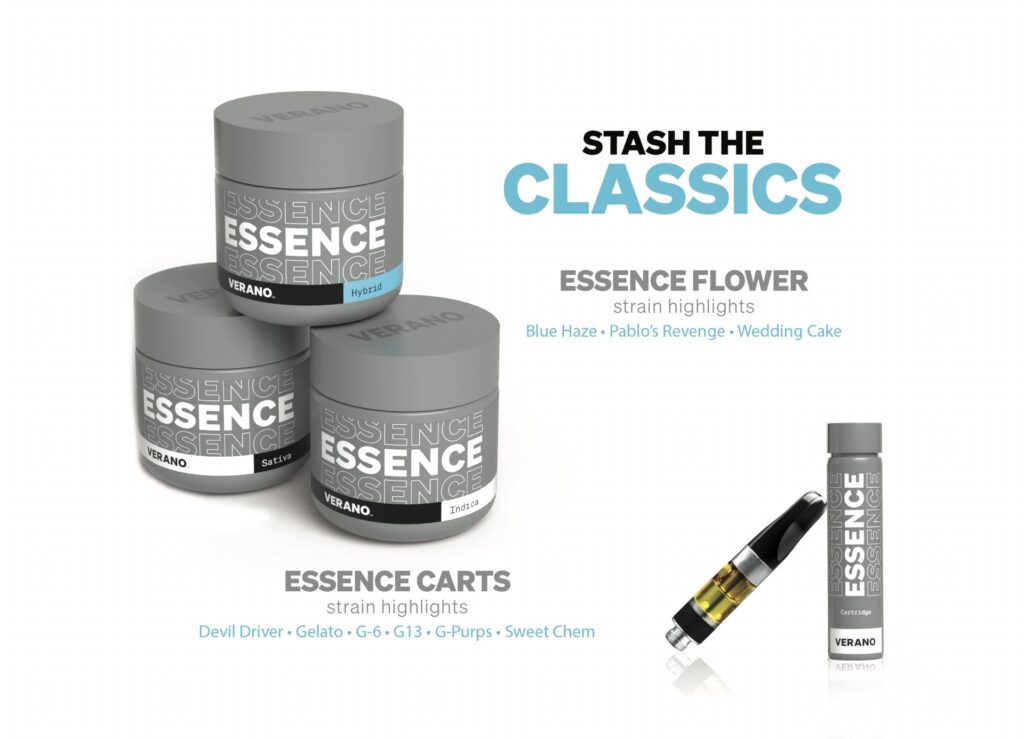 Verano’s flagship “Essence” product line