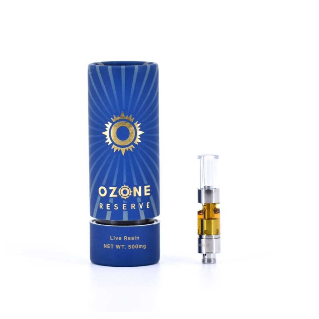 Ozone Reserve Live Resin Cartridges