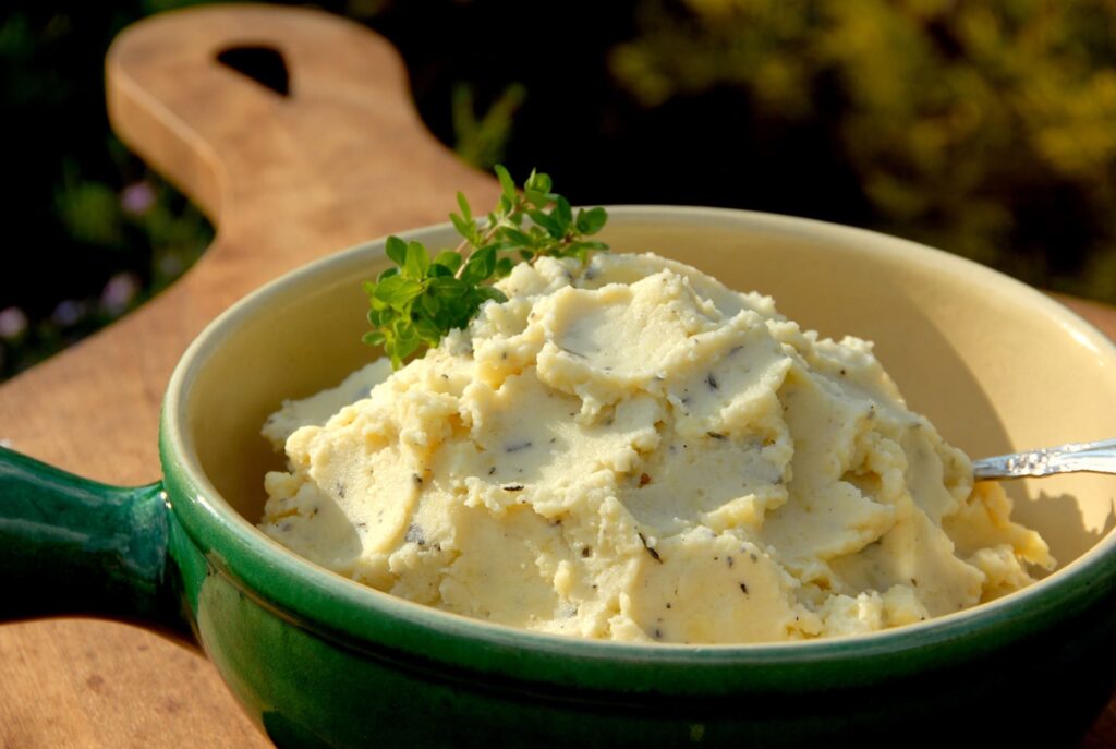 Cannabis Infused Mashed Potatoes