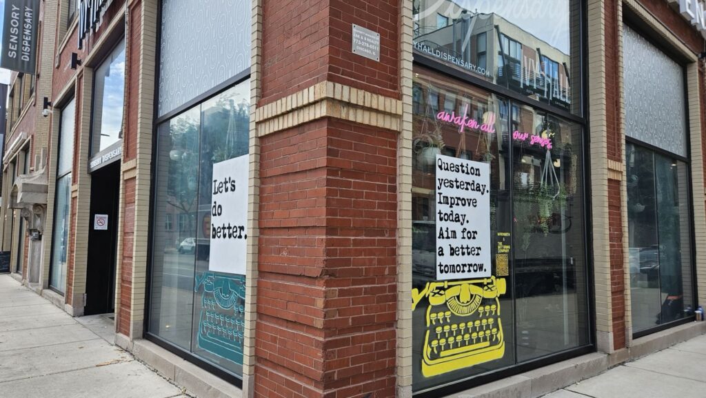 The Bettering Company and WRDSMTH's Art Installation on Edibles