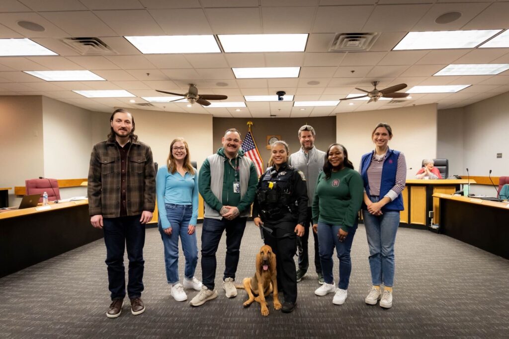 Ivy Hall Sponsors K-9 Ivy for Glendale Heights Police Department