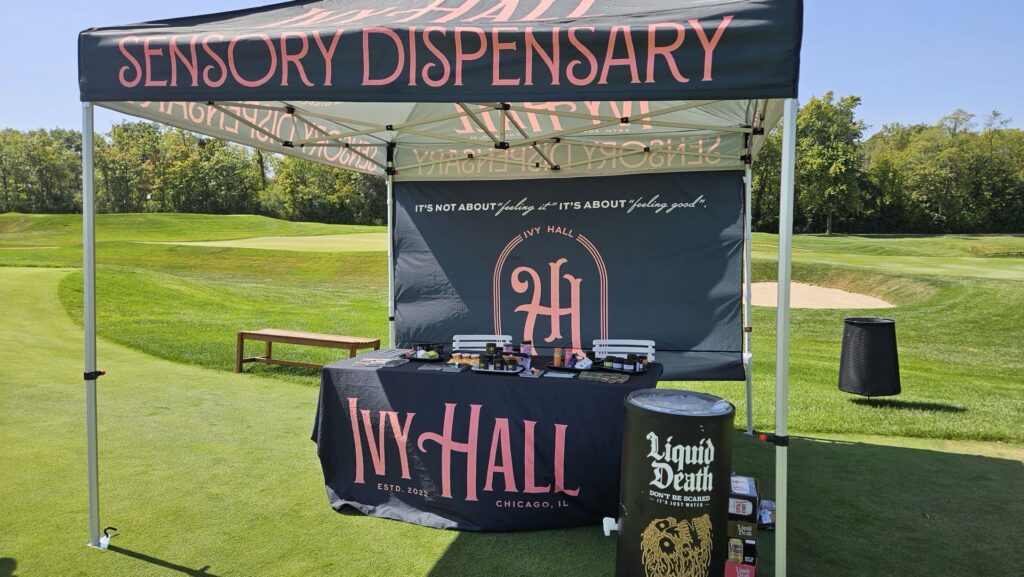 Ivy Hall Dispensary and Swag Golf Collab