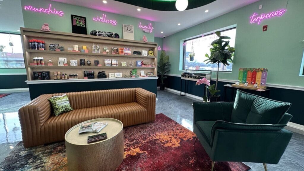 Shopping at Ivy Hall Cannabis Dispensary in IL